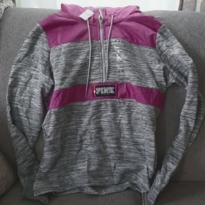 NWT Victoria's Secret PINK Hooded Sweatshirt Jacket